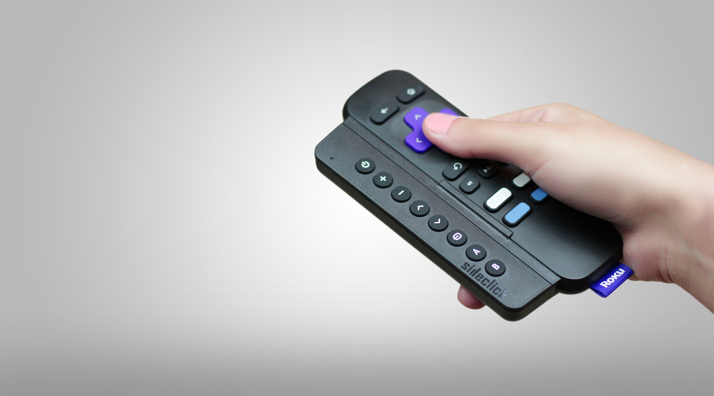 Sideclick Universal Remote Attachment for Roku® Streaming Players (New Model)