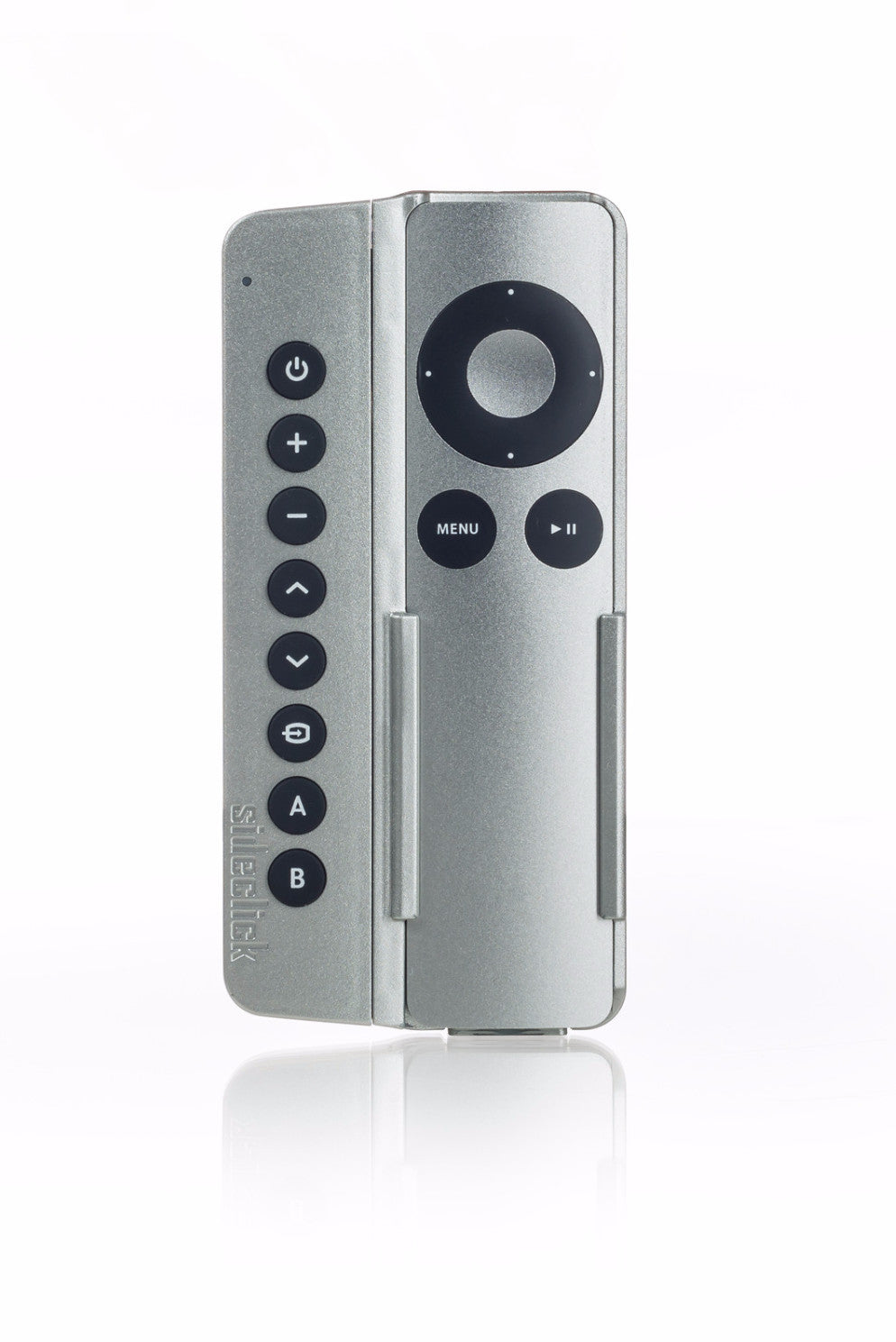 Sideclick Adapter Clip Set for Apple TV Gen 3 - Silver
