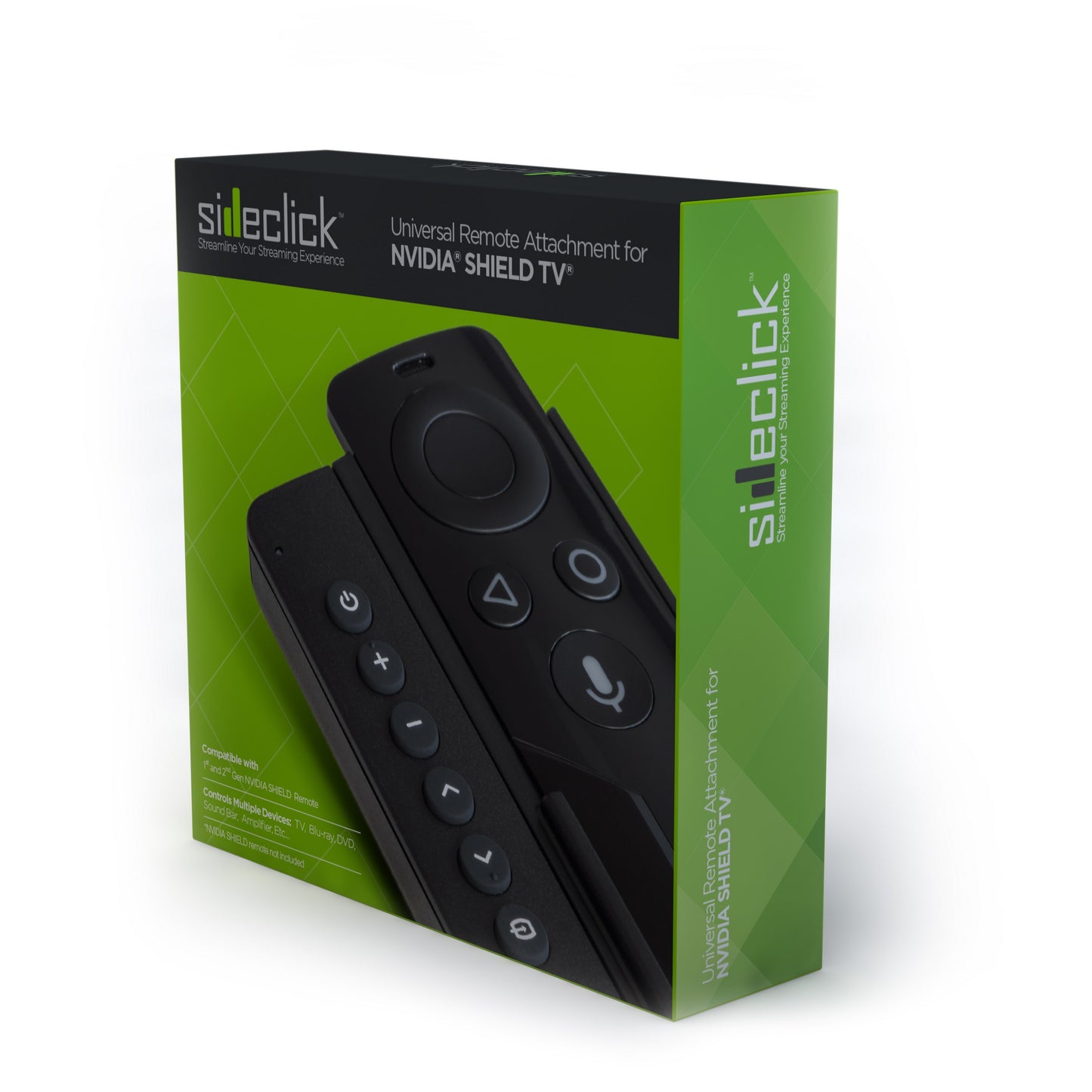 Sideclick Universal Remote Control Attachment for NVIDIA® SHIELD™ Streaming Device